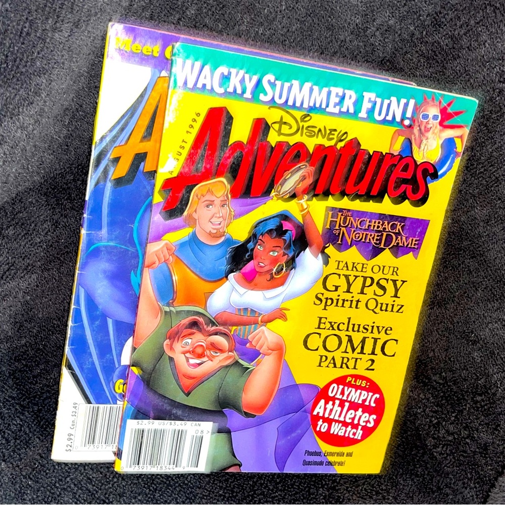 Adventures vintage magazines